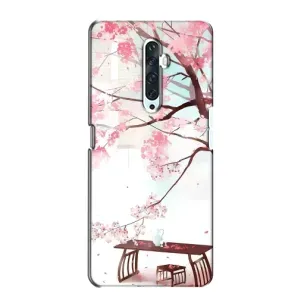 Чехол с принтом САКУРЫ на Oppo Reno 2Z (Чайная церемония)