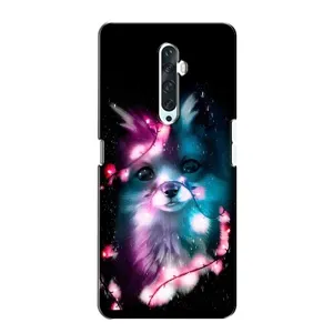 Чохол з Лисичкою для Oppo Reno 2Z (Чорна лисиця)