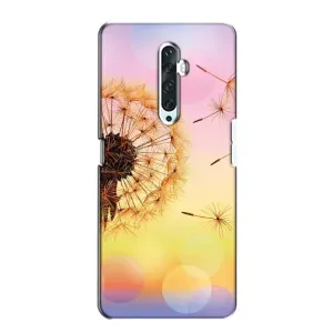 Силиконовый Чехол с одуванчиками на Oppo Reno 2Z (Цветок-одуванчик)