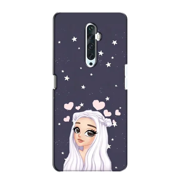 Чехол с рисунком «Девушка и сердечки» для OPPO Reno 2Z Чехол с рисунком «Девушка и сердечки» для OPPO Reno 2Z