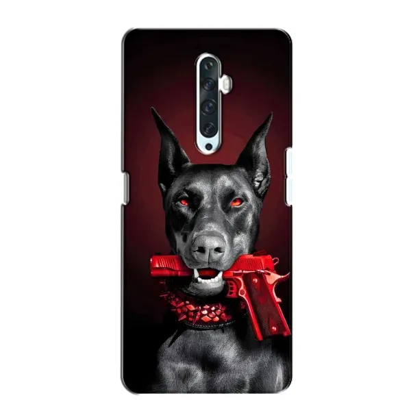 Чехол с рисунком «Доберман злой» для OPPO Reno 2Z Чехол с рисунком «Доберман злой» для OPPO Reno 2Z