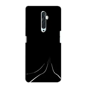 Чохол з картинками на чорному фоні для Oppo Reno 2Z (Дорога)