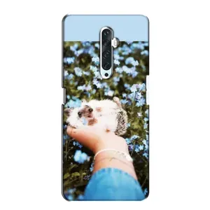 Чохли з зображенням різних тварин на Oppo Reno 2Z (Їжачок в руці)