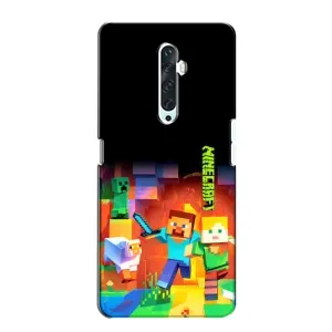 Чохли для Oppo Reno 2Z (Персонажі МайнКрафт) (Герой Майнкрафт)
