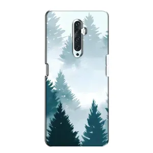 Летний Чехол на Oppo Reno 2Z (Горный лес)