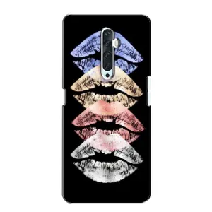 Чохол Стильні дівчата на Oppo Reno 2Z (Губи)