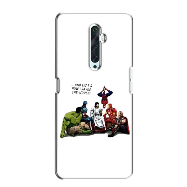 Чехол с рисунком «Иисус супергерой» для OPPO Reno 2Z Чехол с рисунком «Иисус супергерой» для OPPO Reno 2Z