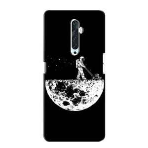 Силіконовый Чохол з принтом "Космонавти" на Oppo Reno 2Z (Космонавт)