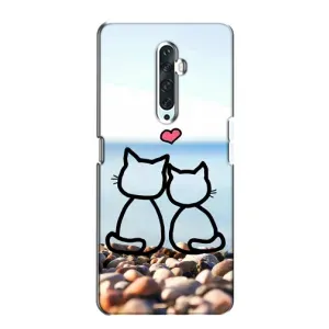 Силиконовые Чехлы Любимому человеку для Oppo Reno 2Z (Котейки)