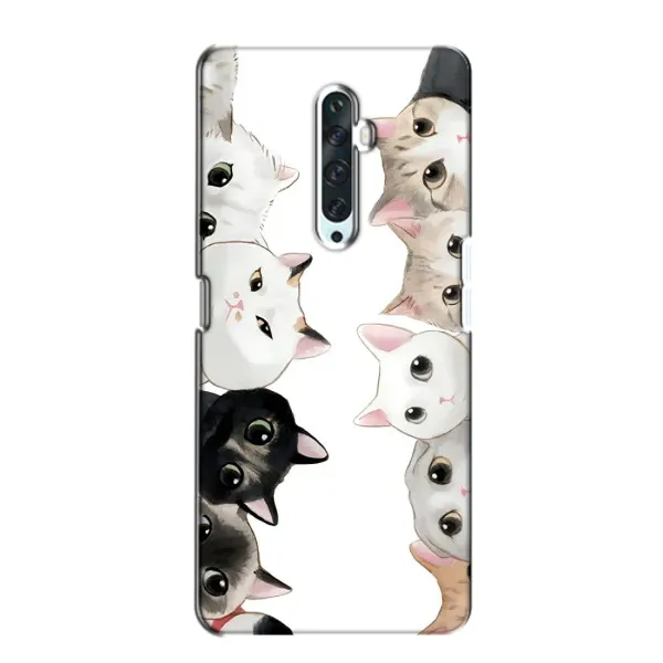 Чехол с рисунком «Коты» для OPPO Reno 2Z