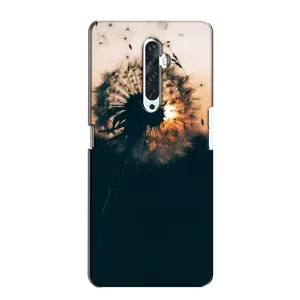 Силиконовый Чехол с одуванчиками на Oppo Reno 2Z (Красивый одуванчик)