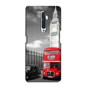 Чехол с рисунком «Красный автобус» для OPPO Reno 2Z
