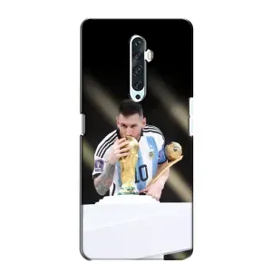 Чехлы Лео Месси Аргентина для Oppo Reno 2Z (Кубок Мира)