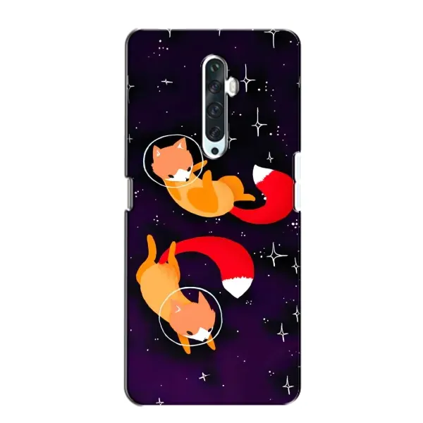 Чехол с рисунком «Лисы» для OPPO Reno 2Z Чехол с рисунком «Лисы» для OPPO Reno 2Z