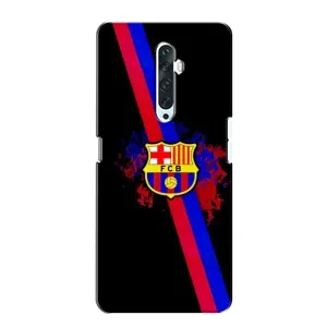 Чехол для Oppo Reno 2Z (Барселона) (Лого Барсы)