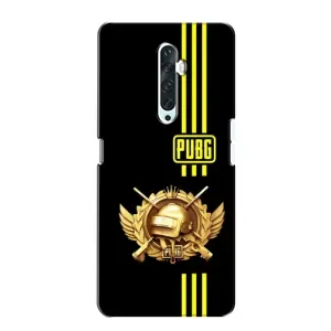 Чохол (TPU) з картинкою "Лого Пабг" на Оппо Рено 2з (Логотип PUPG)
