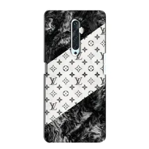 Чехол с рисунком «LV на белом» для OPPO Reno 2Z