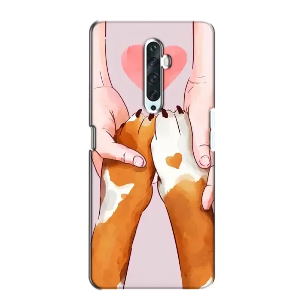Чехол с рисунком «Любовь к собакам» для OPPO Reno 2Z Чехол с рисунком «Любовь к собакам» для OPPO Reno 2Z