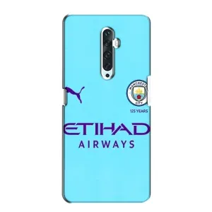 Силиконовые Чехлы принт Футбол на Oppo Reno 2Z (Man City)