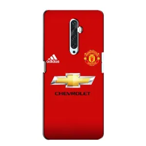 Силиконовые Чехлы принт Футбол на Oppo Reno 2Z (Man United)