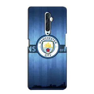 Силиконовые Чехлы принт Футбол на Oppo Reno 2Z (ManCity)