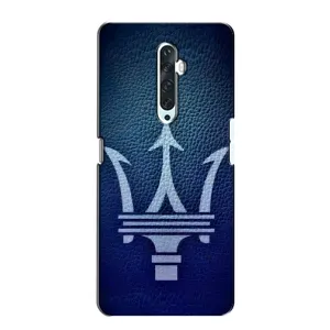 Чехлы с тематикой "Крутые машины" на Oppo Reno 2Z (Лого Maserati)