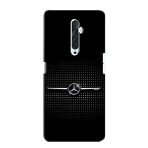 Силиконовый бампер с картинкой машины на Oppo Reno 2Z (Mercedes)