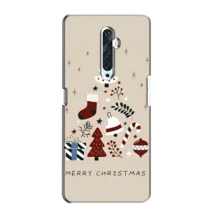 Чохол Санта Клаус для Oppo Reno 2Z (Merry Christmas)