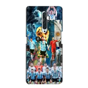 Чехлы Лео Месси Аргентина для Oppo Reno 2Z (Месси в сборной)