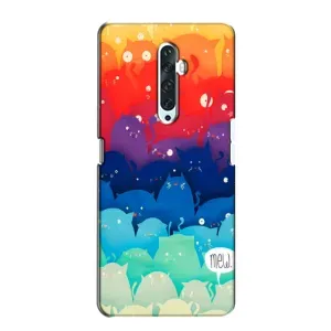 Силіконовий чохол з котиком для Oppo Reno 2Z (Mew)