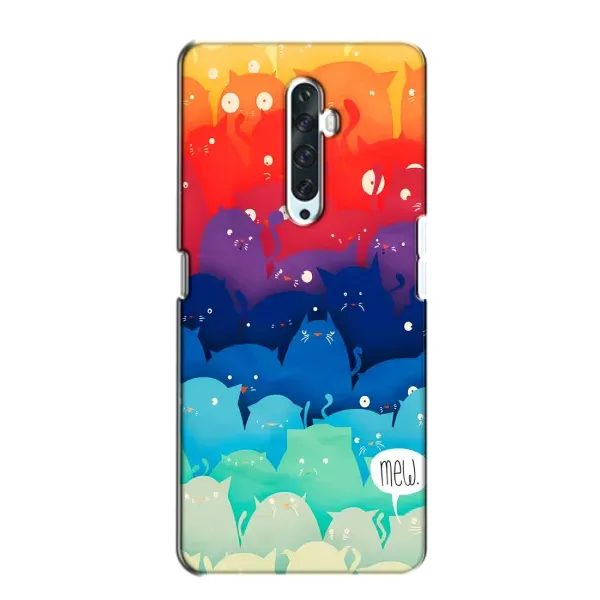 Чехол с рисунком «Mew» для OPPO Reno 2Z