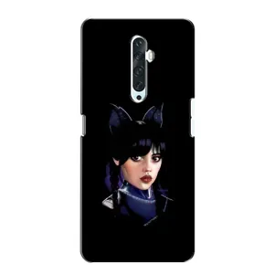 Чехлы с принтом Уэнсдей на Oppo Reno 2Z (Милая Уэнсдей)