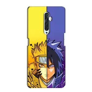 Купить Чехлы на телефон с принтом Anime для Oppo Reno 2Z (Naruto Vs Sasuke)