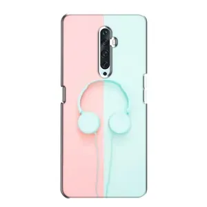 Девчачий Чехол для Oppo Reno 2Z (Наушники)