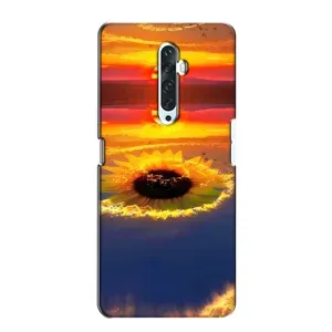 Чехлы с картинкой Подсолнухов для Оппо Рено 2з (Небо подсолнух)