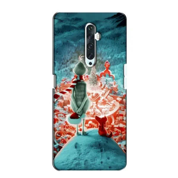 Чехол с рисунком «Новогодний Гринч» для OPPO Reno 2Z Чехол с рисунком «Новогодний Гринч» для OPPO Reno 2Z