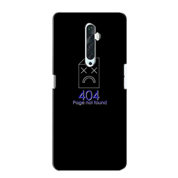 Чехол с рисунком «Ошибка 404» для OPPO Reno 2Z Чехол с рисунком «Ошибка 404» для OPPO Reno 2Z