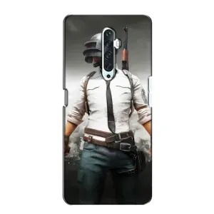 Чохол з картинкою "Герой Pubg" на Oppo Reno 2Z (Пабг)