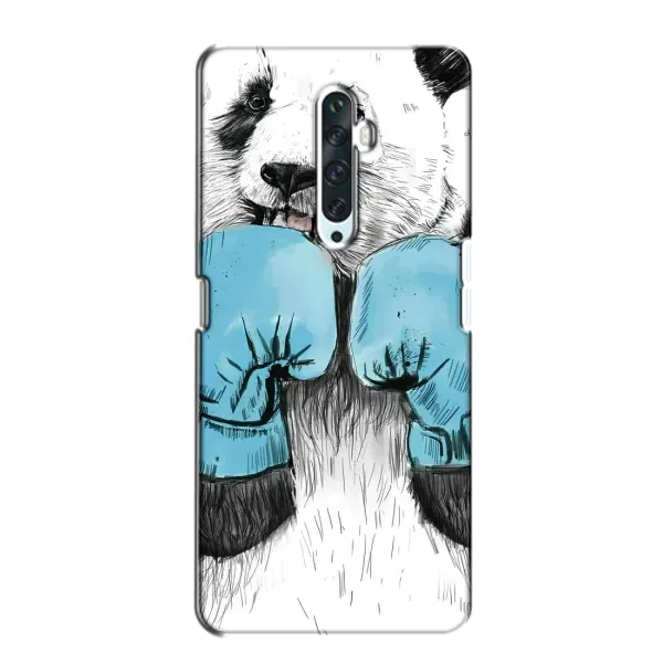 Чехол с рисунком «Панда боксер» для OPPO Reno 2Z Чехол с рисунком «Панда боксер» для OPPO Reno 2Z