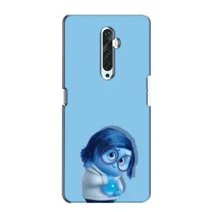 Чехол Головоломка для Oppo Reno 2Z - (AlphaPrint) (Печаль)