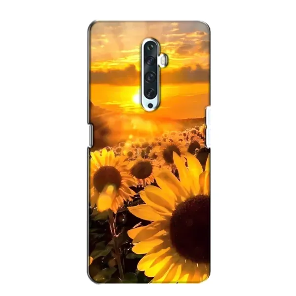 Чехол с рисунком «поле подсолнухов» для OPPO Reno 2Z