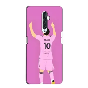 Чехлы Лео Месси в Майами на Oppo Reno 2Z (Празднование Месси)