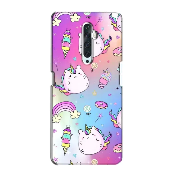 Чехол с рисунком «Радуга и Единорог» для OPPO Reno 2Z Чехол с рисунком «Радуга и Единорог» для OPPO Reno 2Z