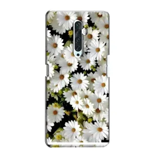 Чехол с ромашками на Oppo Reno 2Z (Рамка в ромашках)