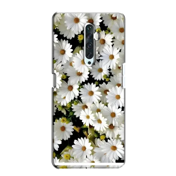 Чехол с рисунком «Рамка в ромашках» для OPPO Reno 2Z Чехол с рисунком «Рамка в ромашках» для OPPO Reno 2Z