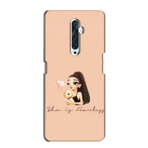 Силіконовый Чохол на Oppo Reno 2Z з картинкой Модных девушек (З собакою)