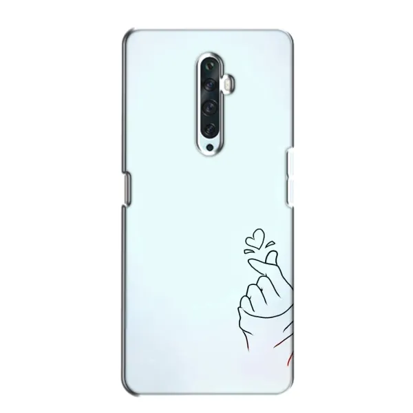 Чехол с рисунком «Сердце на голубом» для OPPO Reno 2Z Чехол с рисунком «Сердце на голубом» для OPPO Reno 2Z