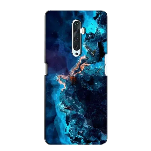 Чехол с рисунком «Синий мрамор» для OPPO Reno 2Z Чехол с рисунком «Синий мрамор» для OPPO Reno 2Z