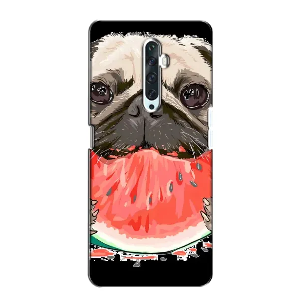 Чехол с рисунком «Смешной Мопс» для OPPO Reno 2Z Чехол с рисунком «Смешной Мопс» для OPPO Reno 2Z