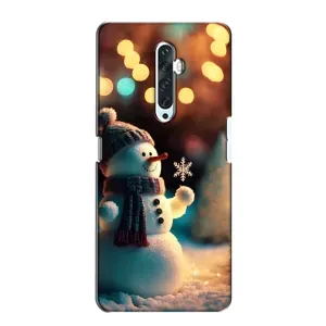 Чохли на Новий Рік Oppo Reno 2Z (Сніговик святковий)
